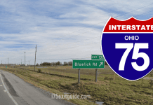 Ohio DOT Reports I-75 Lane Restrictions, Ramp Closures in Allen County Ohio I-75 Traffic | I-75 Exit Guide