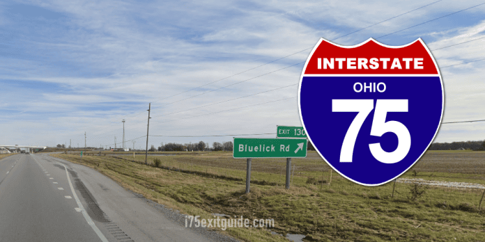 960x480-75-ohio-exit-130 Ohio I-75 Traffic | I-75 Exit Guide